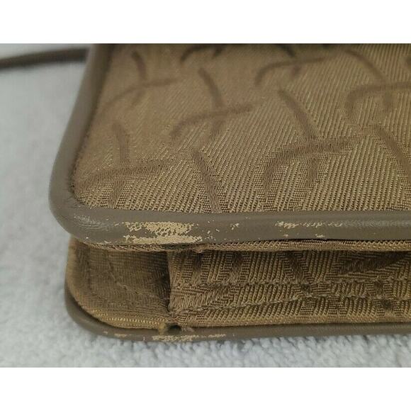 Lou Taylor Handbag Shoulder Strap Tan Leather Trim - Picture 8 of 8